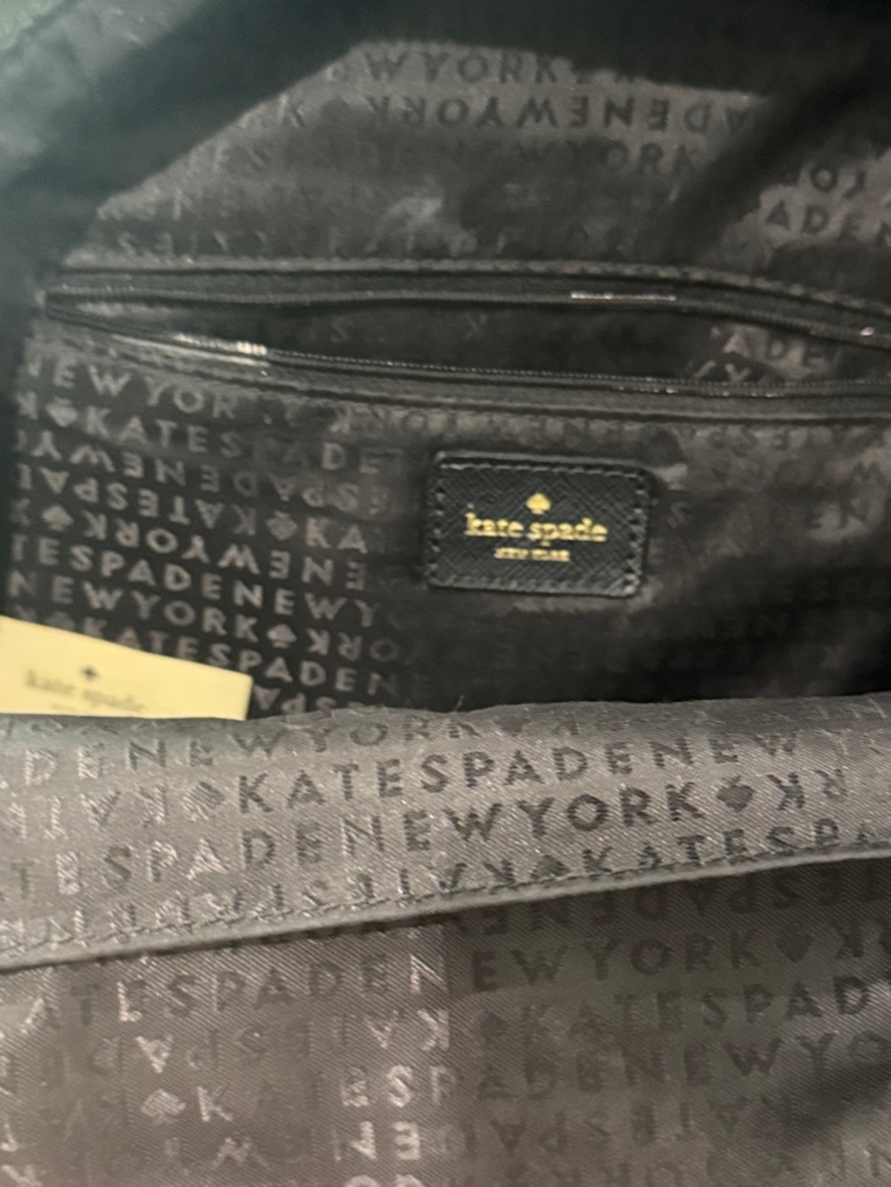 Kate Spade Olive Green mini backpack - Picture 4 of 4